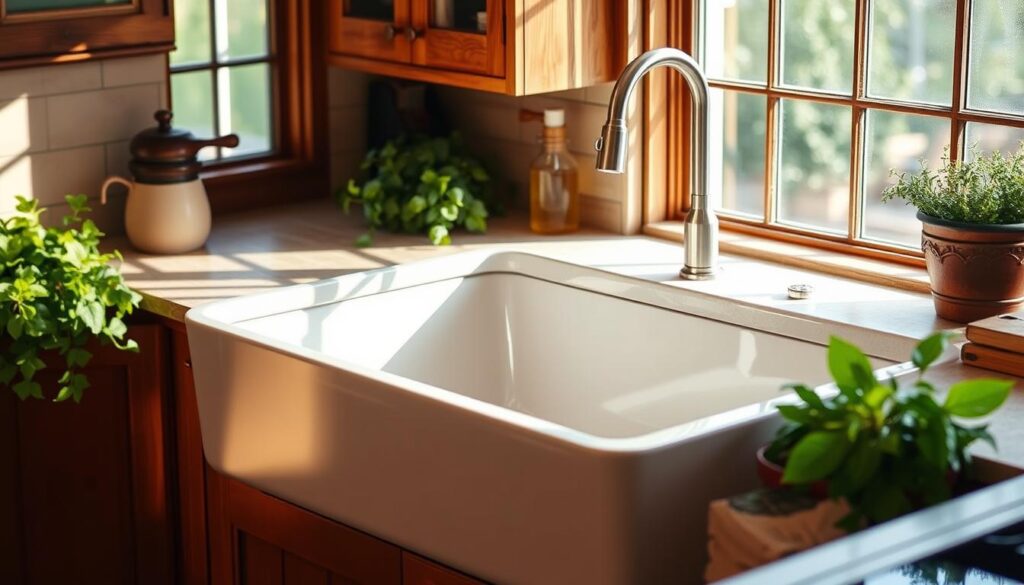 farmhouse sink features