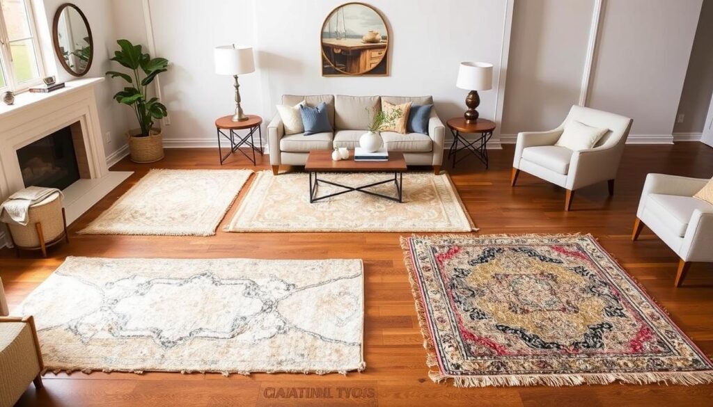 living room rug sizes