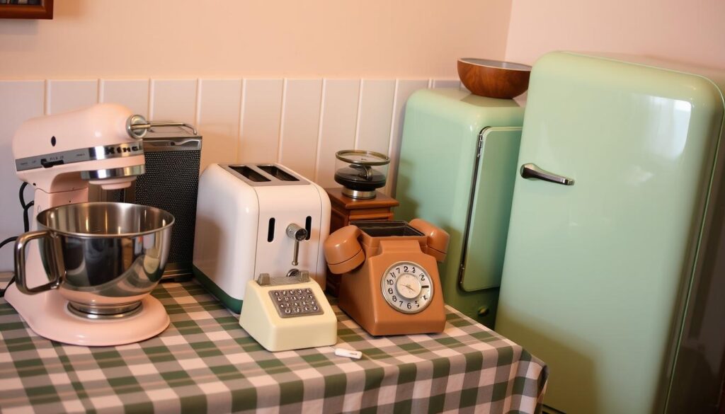 vintage kitchen appliances